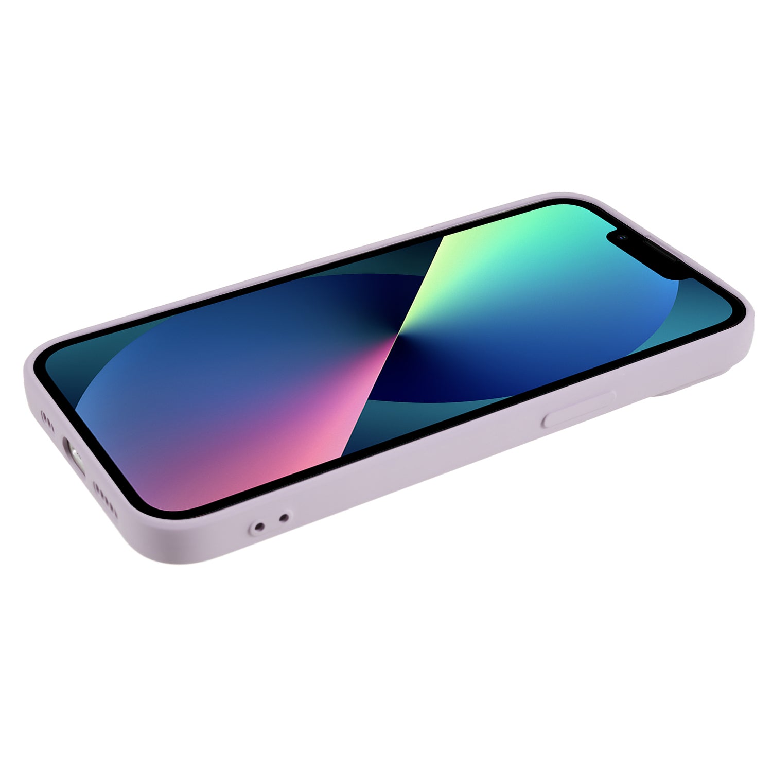 For iPhone 13 mini Rubberized TPU Case Fiber Lining Scratch Resistant Phone Cover For iPhone 13 mini Rubberized TPU Case Fiber Lining Scratch Resistant Phone Cover